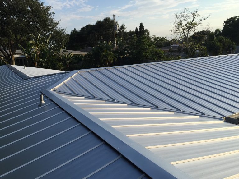 Merritt Island Mill Finish Metal Roof by David Keefe Roofing
